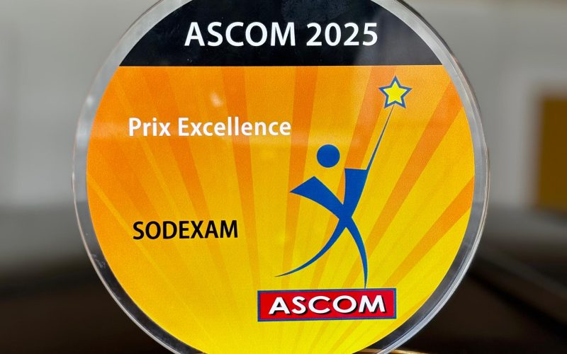 La SODEXAM, récompensée pour l’excellence de sa communication