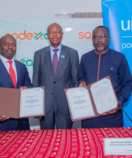 La SODEXAM et l’UNICEF signent un protocole d’accord pour l’avenir des enfants de Côte d’Ivoire