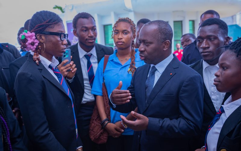 Le DG de la SODEXAM était face aux étudiants de l’Université Nord-Sud