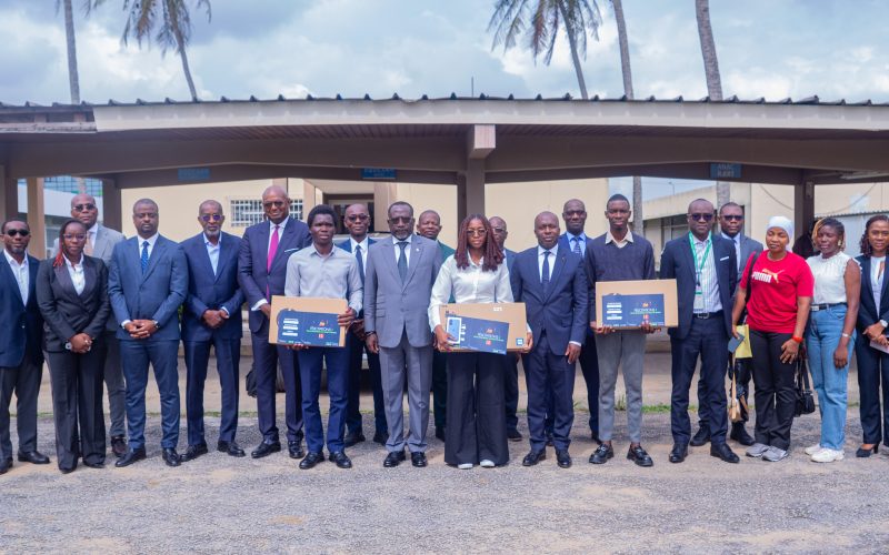 Récompenses aux lauréats du jeu concours SODEXAM et UNICEF