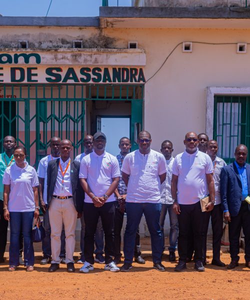 L’Aérodrome de Sassandra de recevoir la visite de Monsieur Directeur Général par intérim, Abdul Sylla