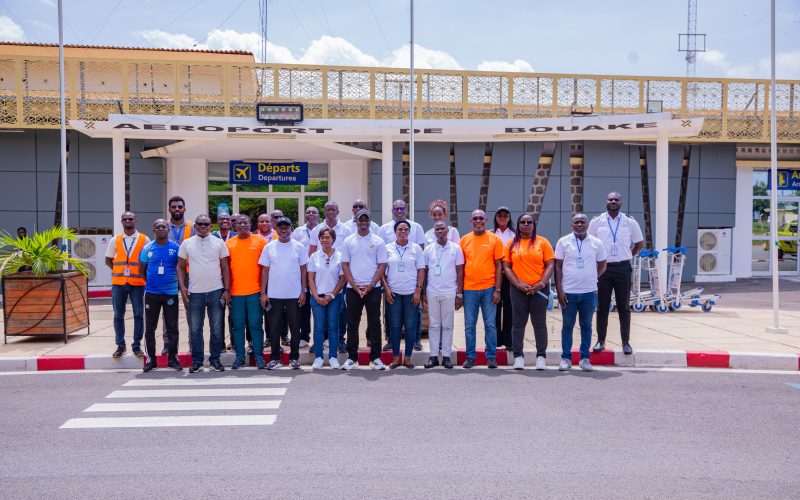 Après la plateforme de Yamoussoukro, le Directeur Général par intérim a effectué une autre mission à la plateforme de Bouaké