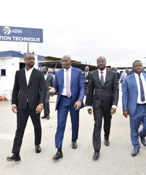 Développement aéroportuaire / Une ligne électrique dédiée mise en service pour renforcer la fiabilité du réseau de l’aéroport FHB d’Abidjan