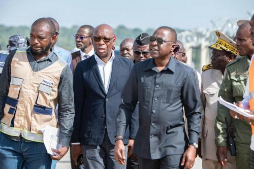 Activités DG - COUPE D’AFRIQUE DES NATIONS - Le ministre des Transports visite l’Aéroport de Korhogo