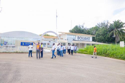 Activités DG - Les vols internationaux sur les aéroports de l’intérieur pendant la CAN - Bouaké